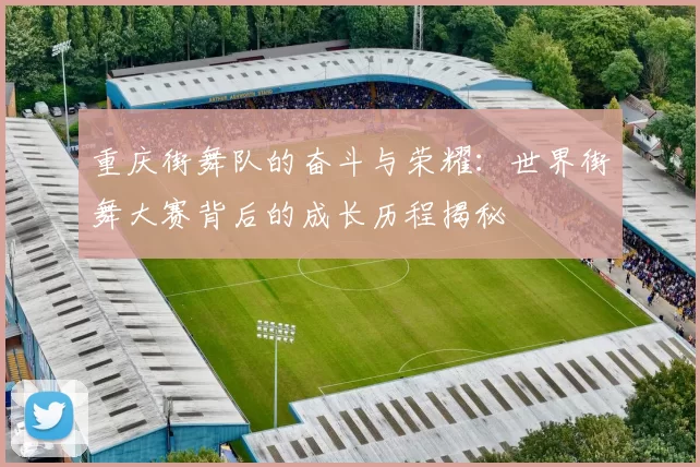 重庆街舞队的奋斗与荣耀：世界街舞大赛背后的成长历程揭秘