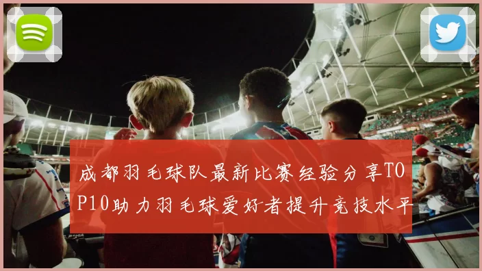 成都羽毛球队最新比赛经验分享TOP10助力羽毛球爱好者提升竞技水平
